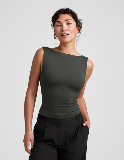 Beyond Yoga Eclipse Open Back Tank