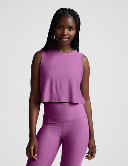 Beyond Yoga Featherweight Minimal Cropped Tank