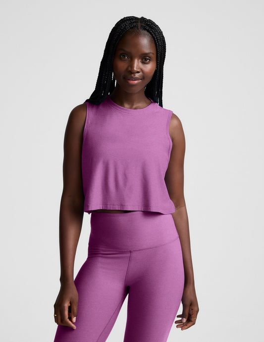 Beyond Yoga Featherweight Minimal Cropped Tank