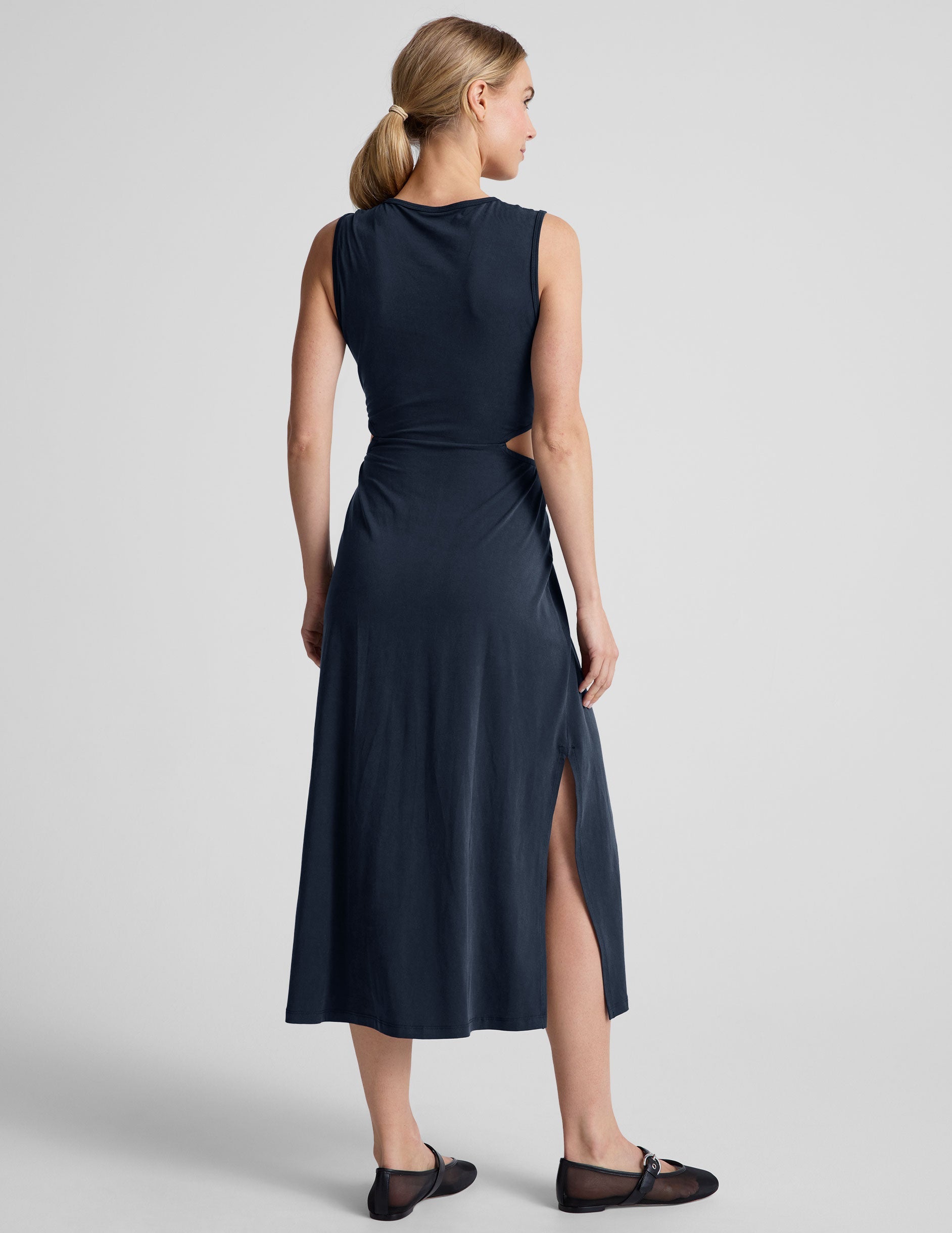 Beyond Yoga Around The World Front Twist Dress