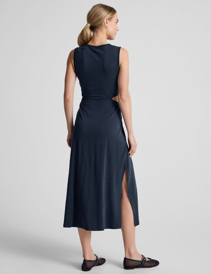 Beyond Yoga Around The World Front Twist Dress