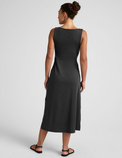 Beyond Yoga Rotation Side Twist Midi Dress