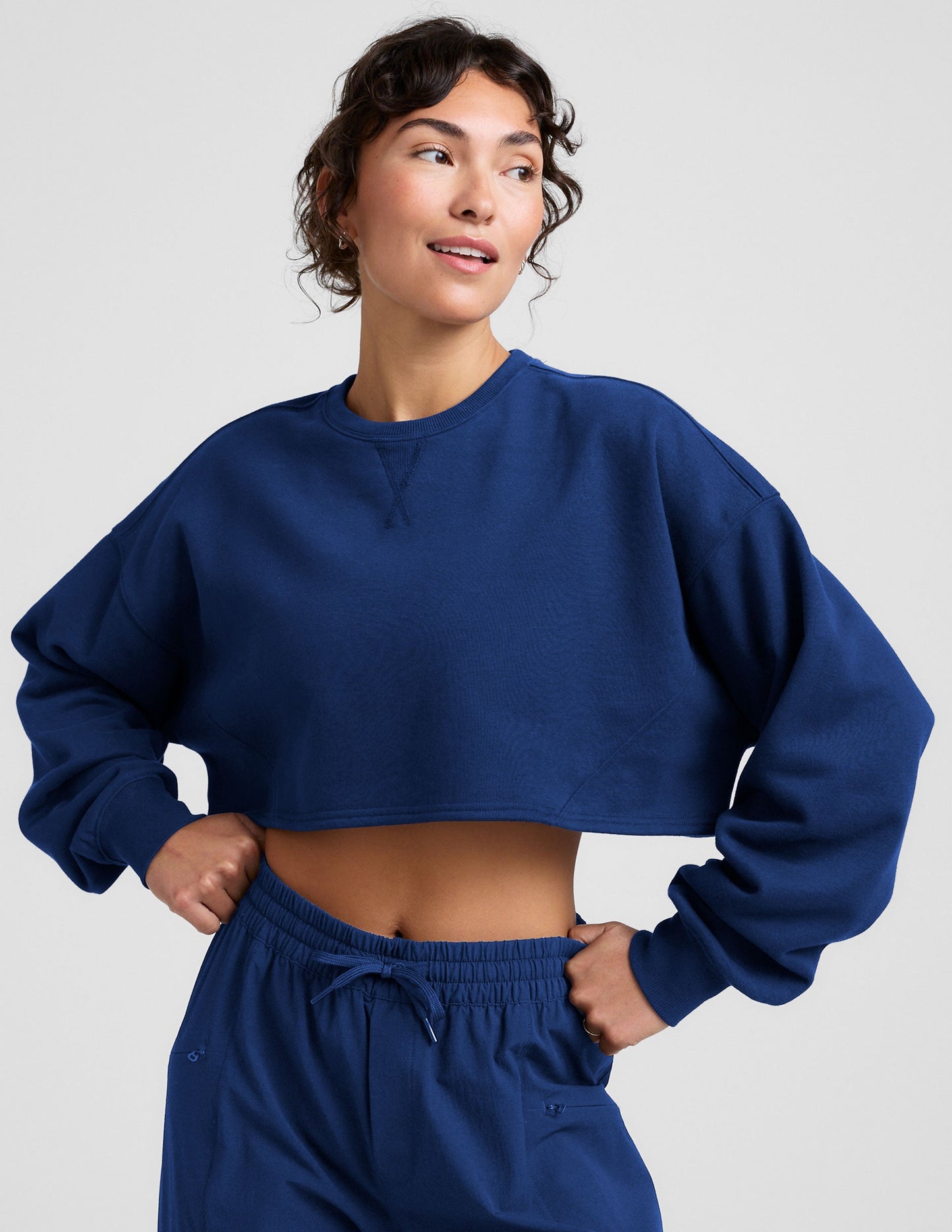 Beyond Yoga LuxeFleece Cropped Sweatshirt