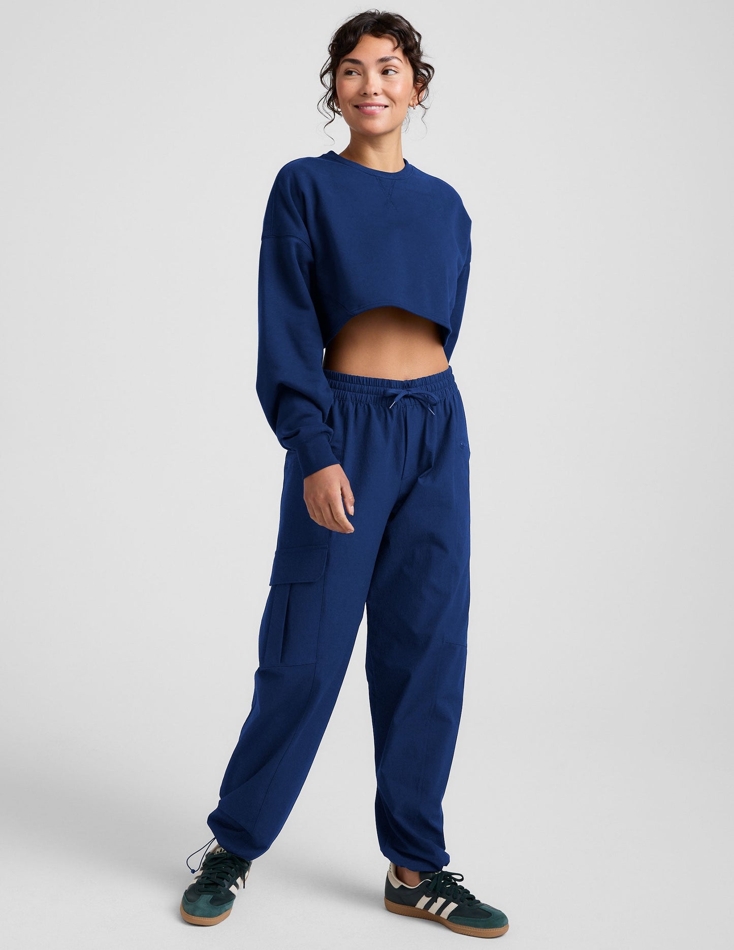 Beyond Yoga LuxeFleece Cropped Sweatshirt
