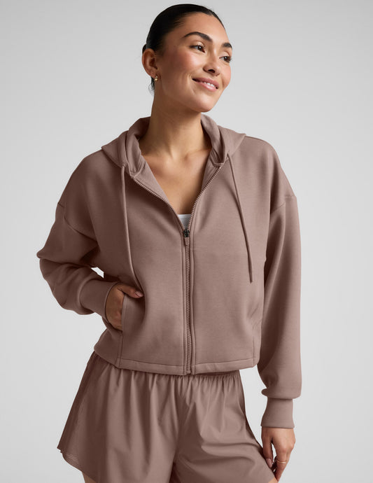 Beyond Yoga SoftSpring Full Zip Hooded Jacket