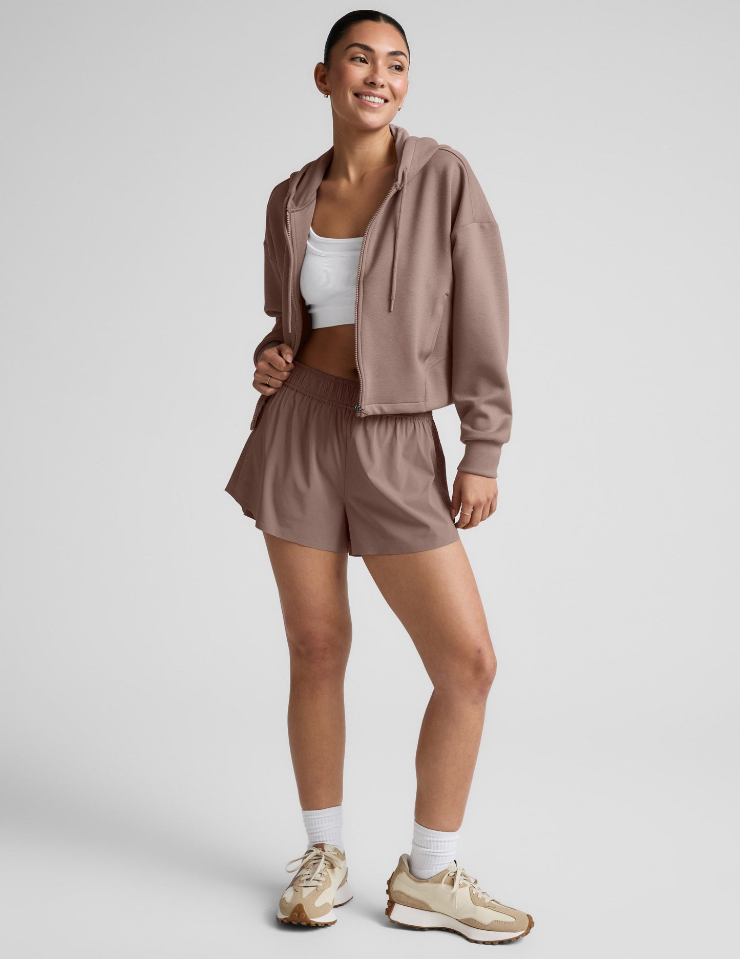 Beyond Yoga SoftSpring Full Zip Hooded Jacket