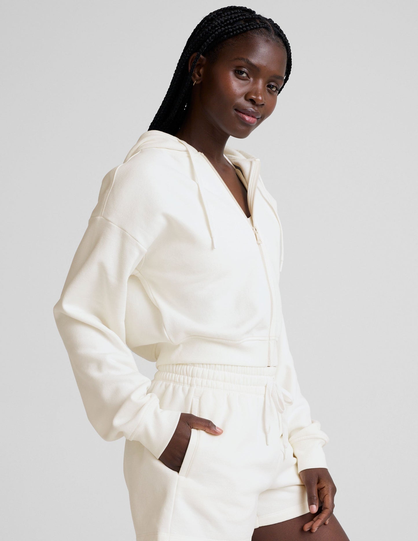 Beyond Yoga LuxeFleece Zip Up Hoodie