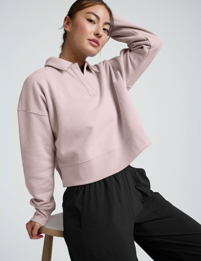 Beyond Yoga LuxeFleece Collared Sweatshirt
