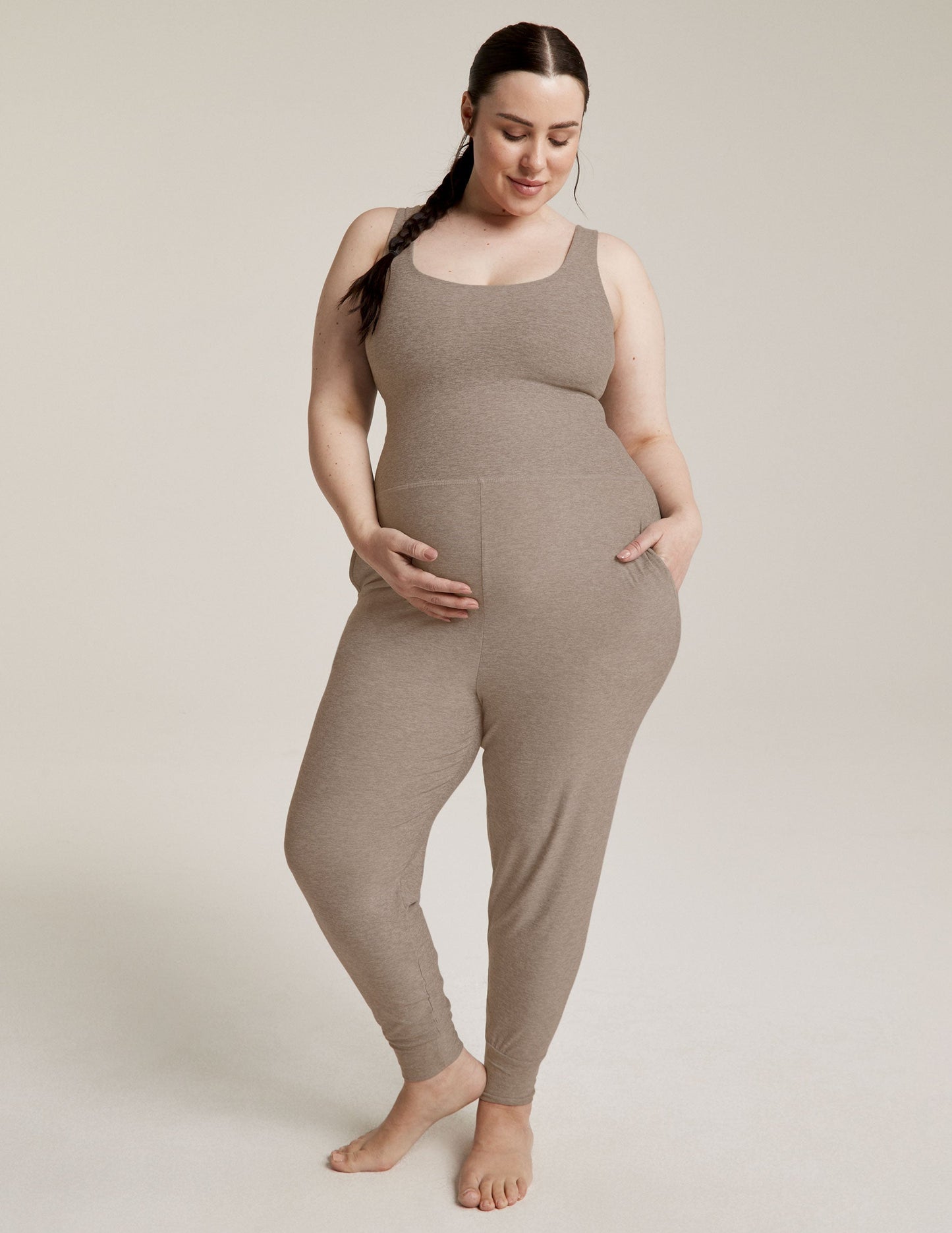 Beyond Yoga Spacedye Grow In Comfort Maternity Jumpsuit