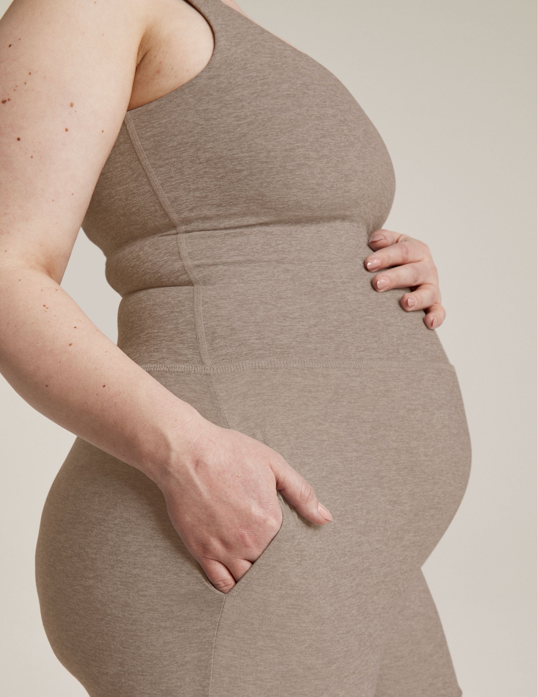 Beyond Yoga Spacedye Grow In Comfort Maternity Jumpsuit