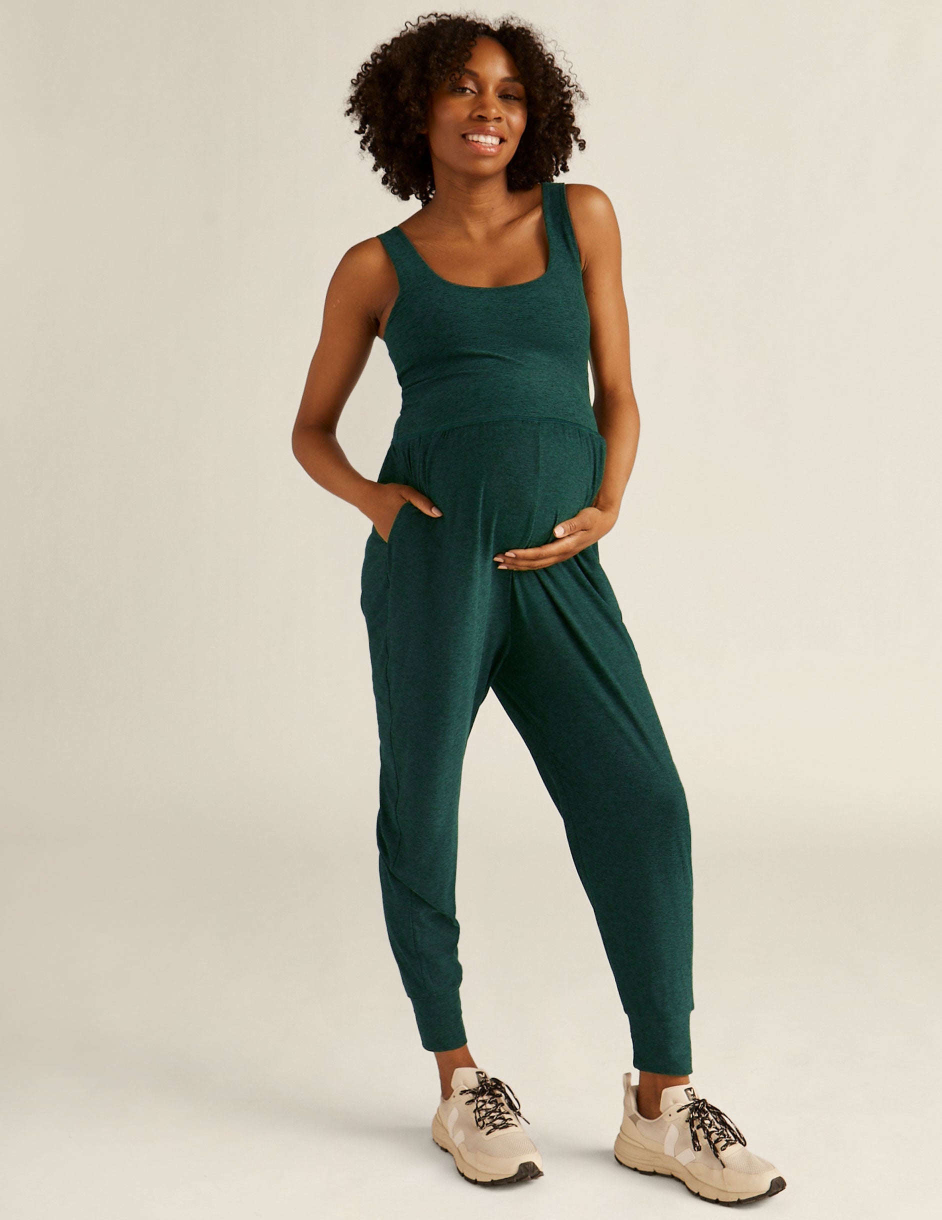 Beyond Yoga Spacedye Grow In Comfort Maternity Jumpsuit