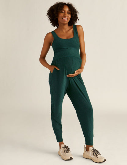 Beyond Yoga Spacedye Grow In Comfort Maternity Jumpsuit