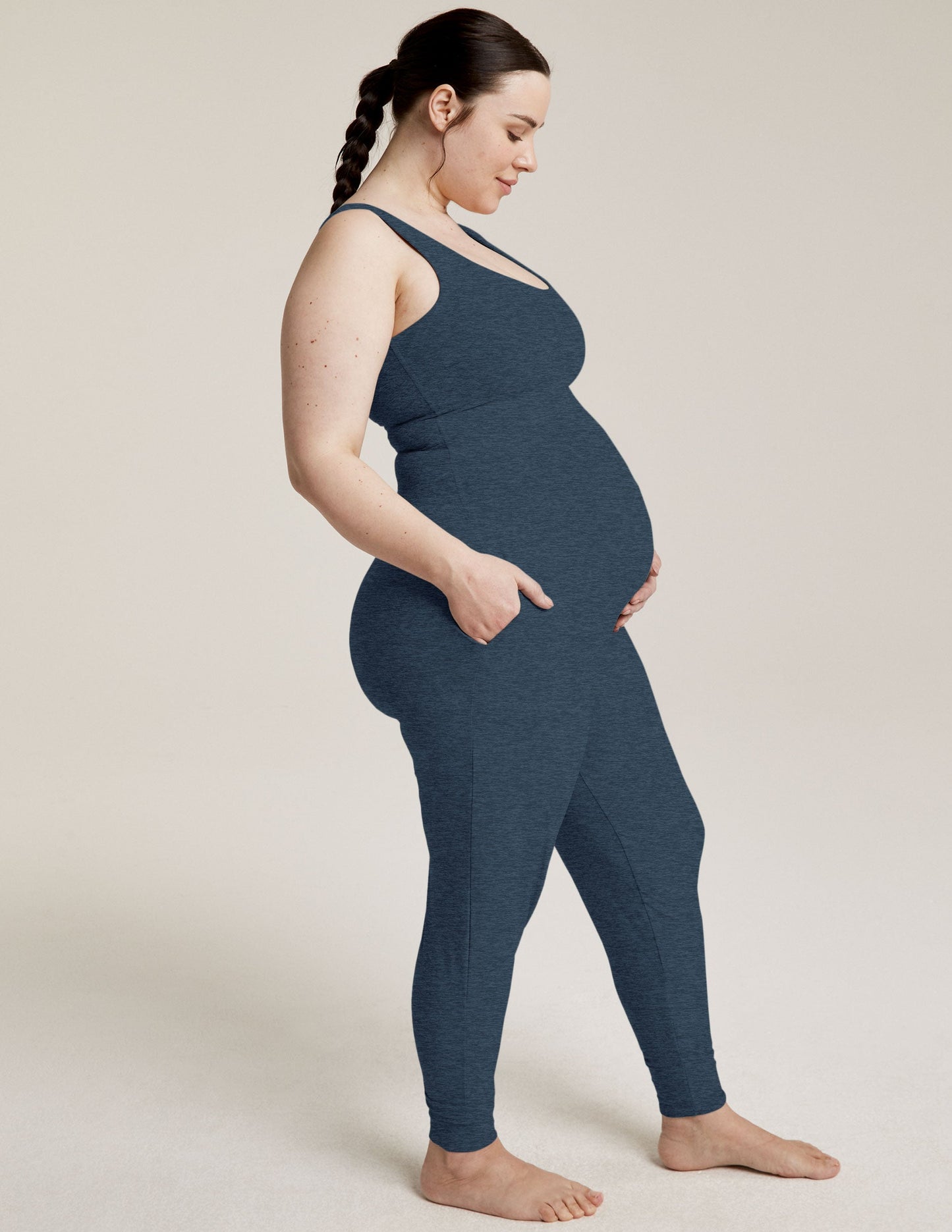 Beyond Yoga Spacedye Grow In Comfort Maternity Jumpsuit