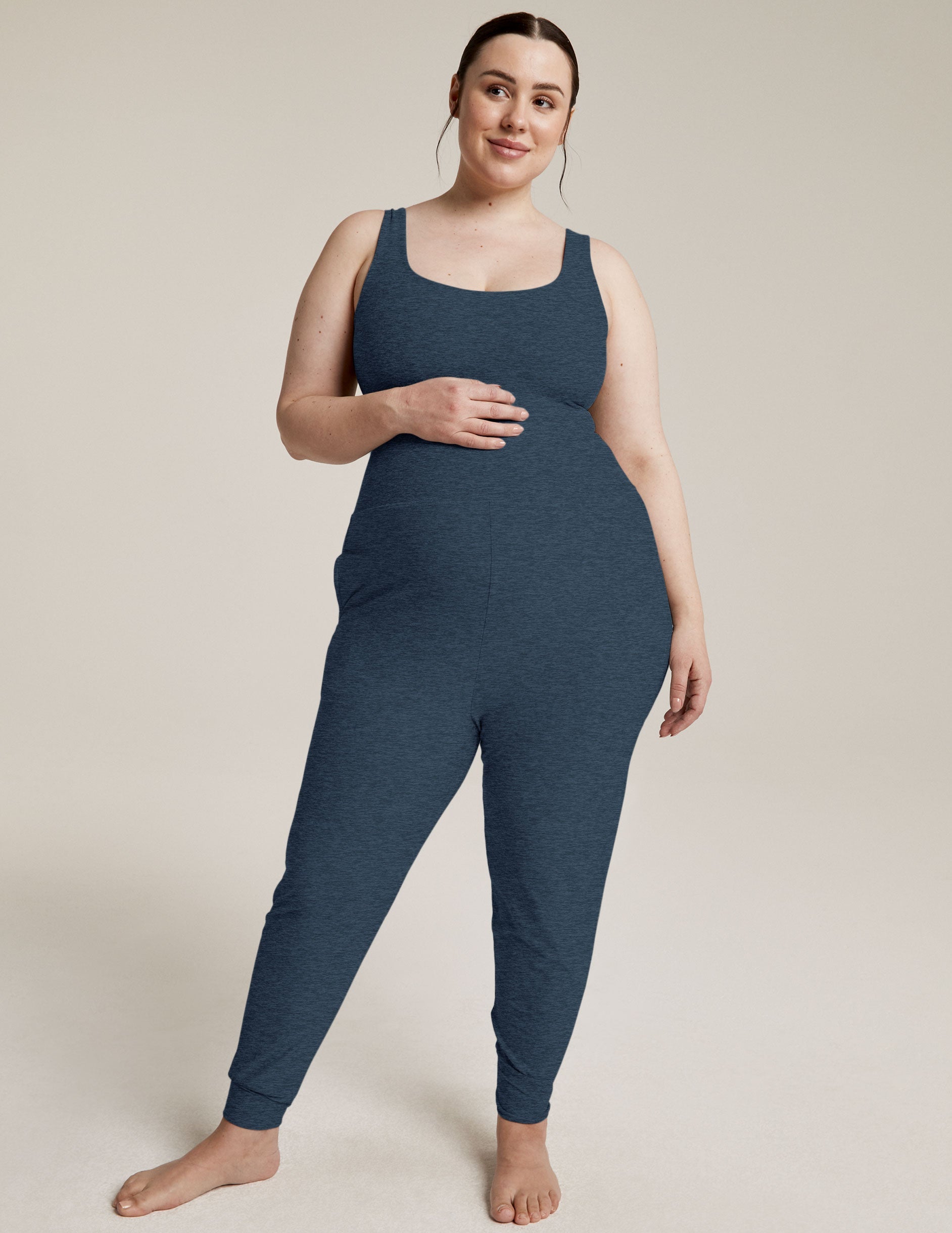 Beyond Yoga Spacedye Grow In Comfort Maternity Jumpsuit