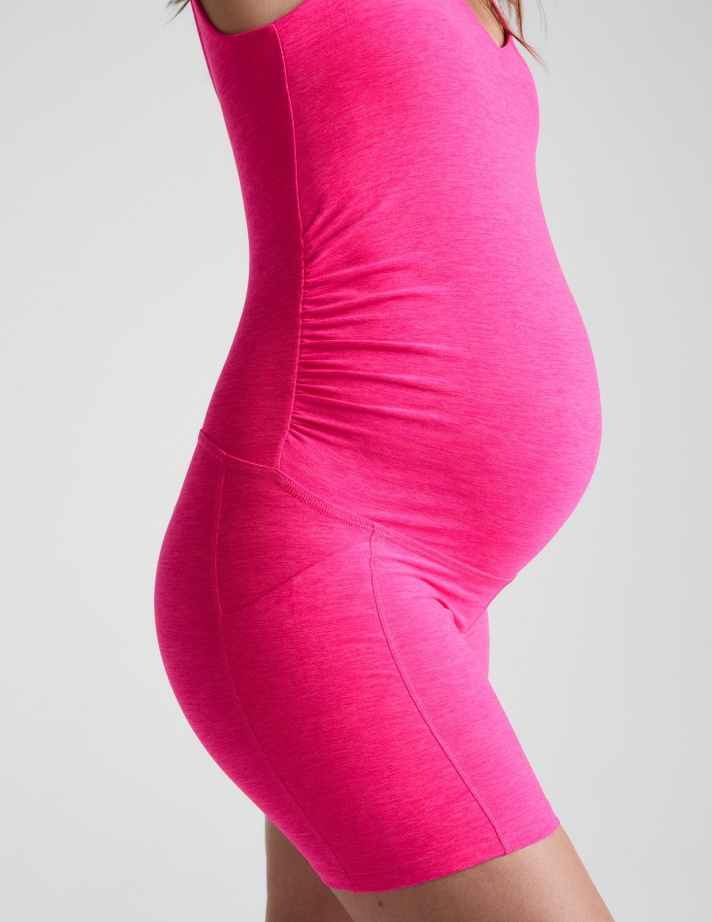 Beyond Yoga Spacedye Movin Mama Maternity Biker Jumpsuit