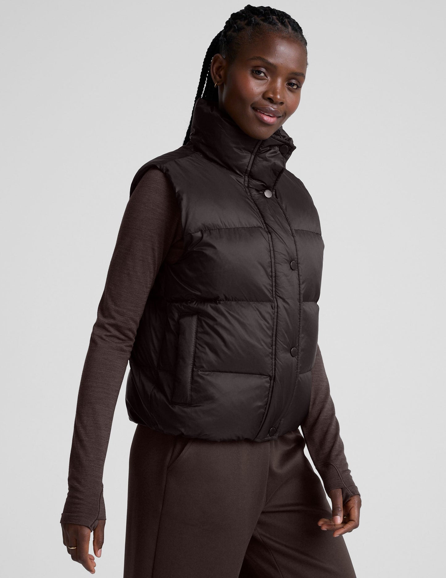 Beyond Yoga Big Cozy Puffer Vest