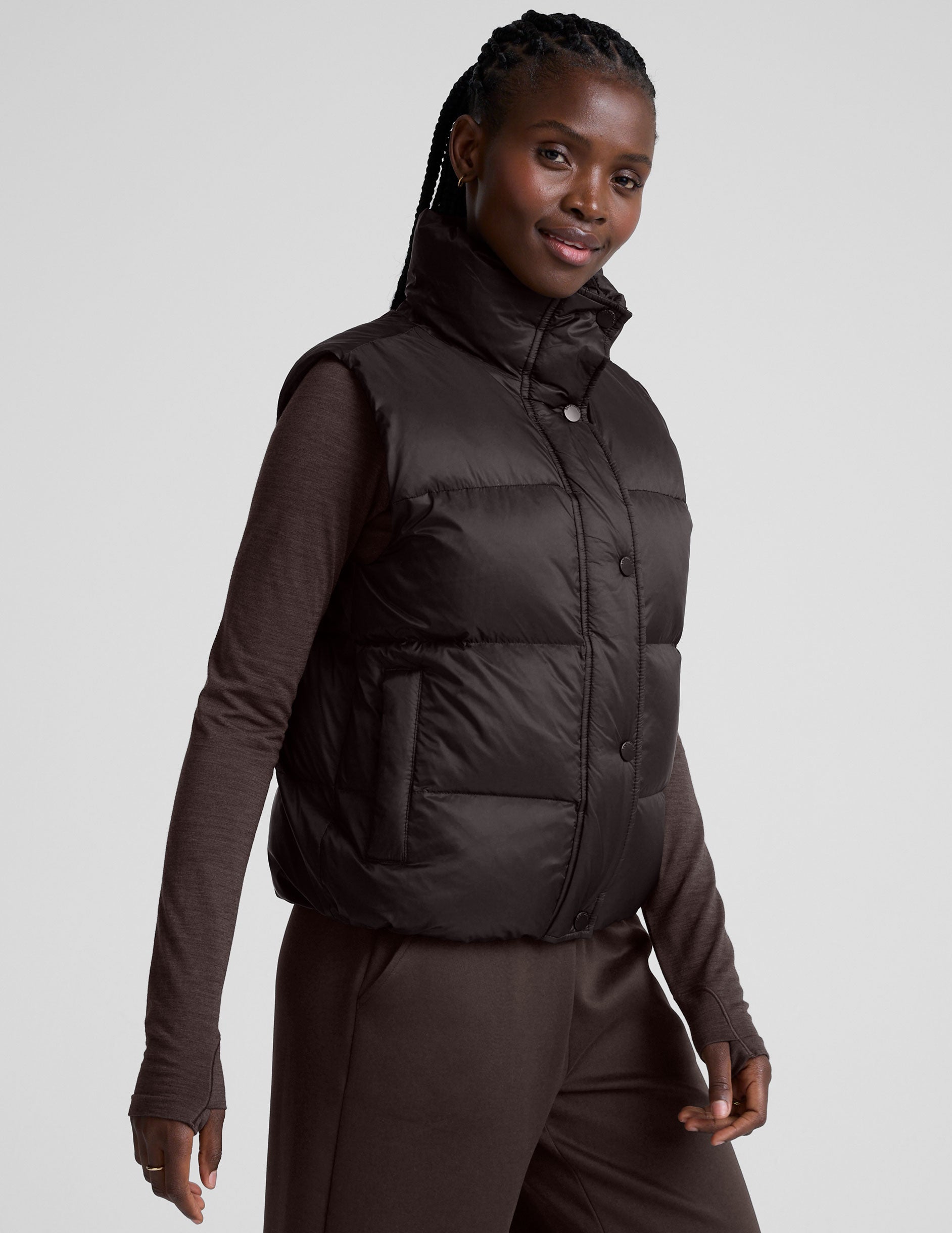 Beyond Yoga Big Cozy Puffer Vest