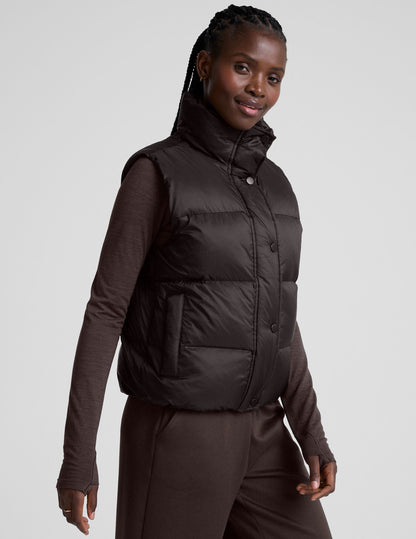 Beyond Yoga Big Cozy Puffer Vest