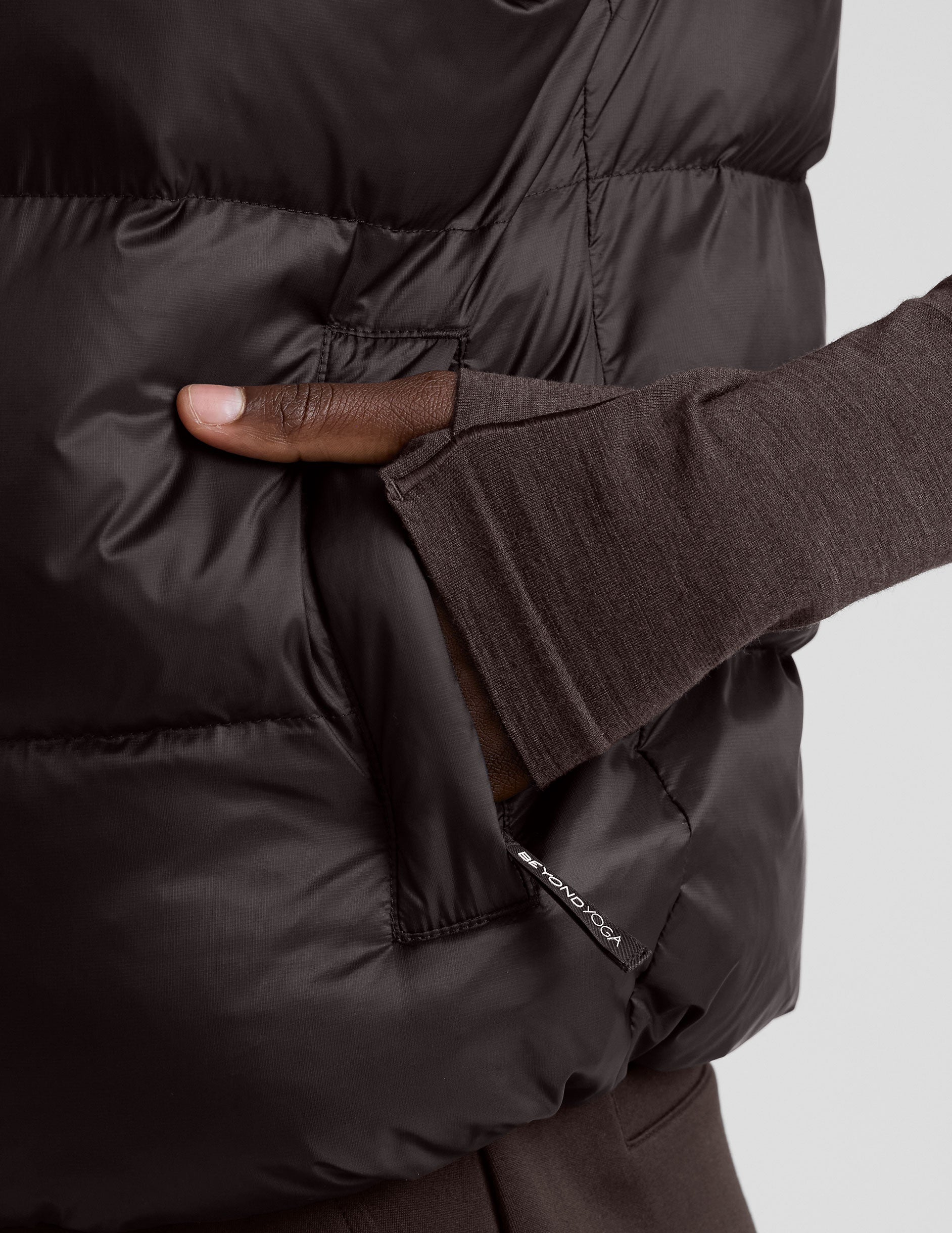 Beyond Yoga Big Cozy Puffer Vest
