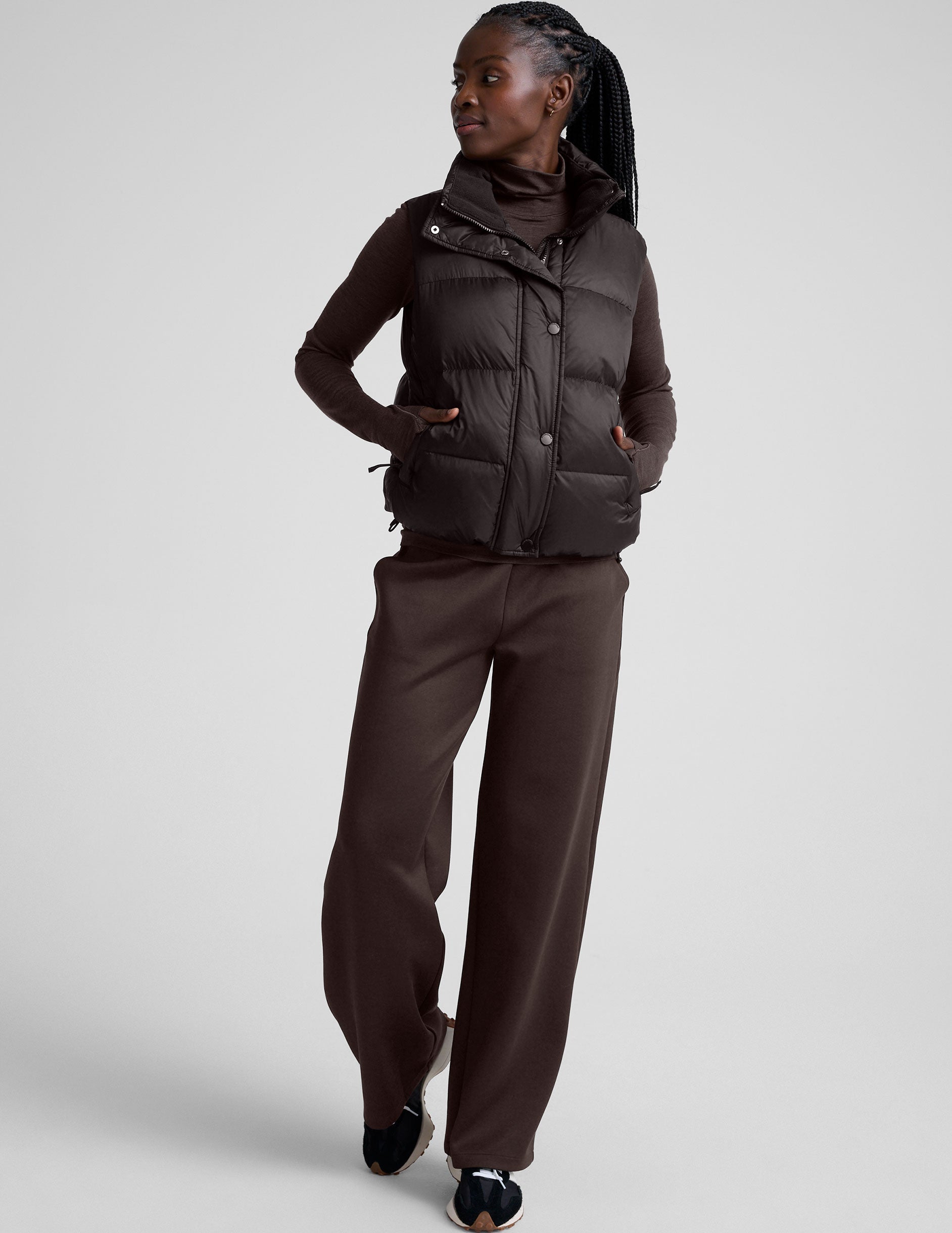 Beyond Yoga Big Cozy Puffer Vest