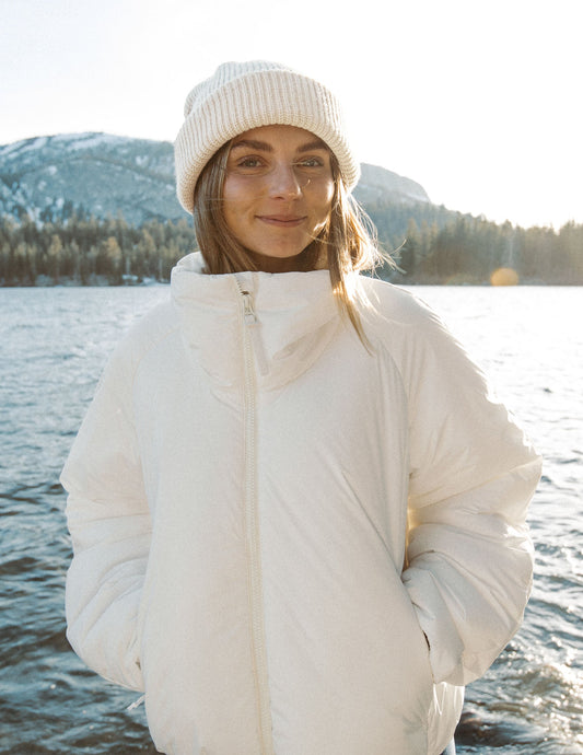 Beyond Yoga Warm Up Puffer Jacket