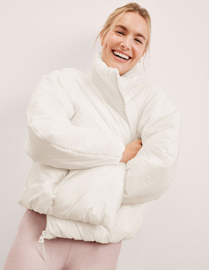 Beyond Yoga Warm Up Puffer Jacket