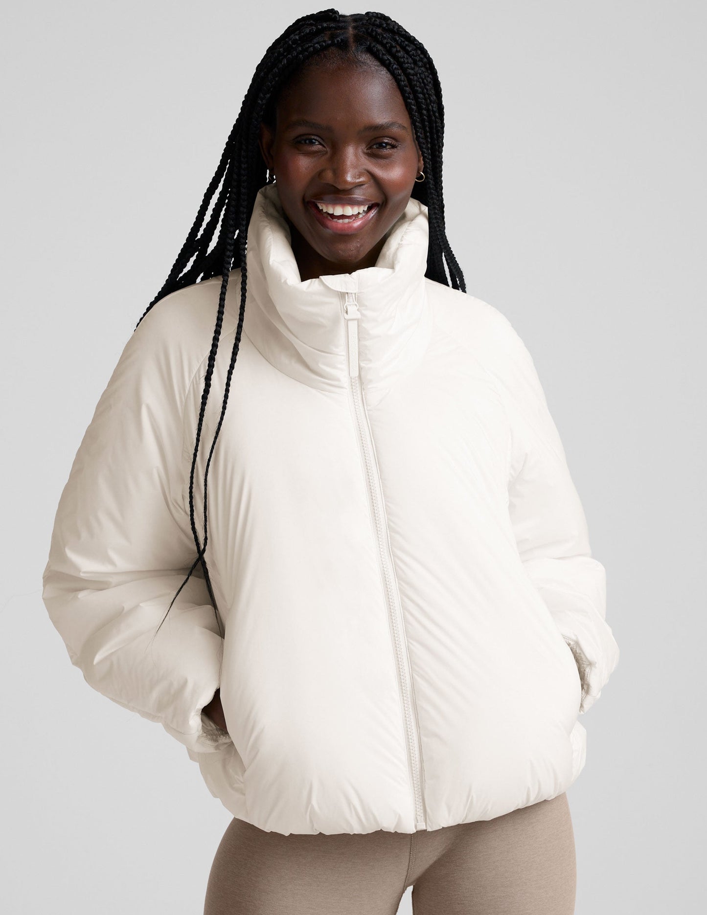 Beyond Yoga Warm Up Puffer Jacket