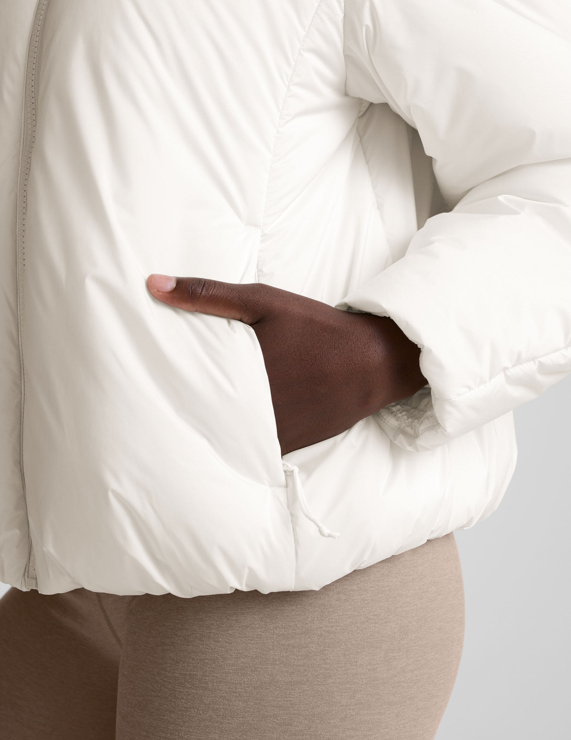 Beyond Yoga Warm Up Puffer Jacket