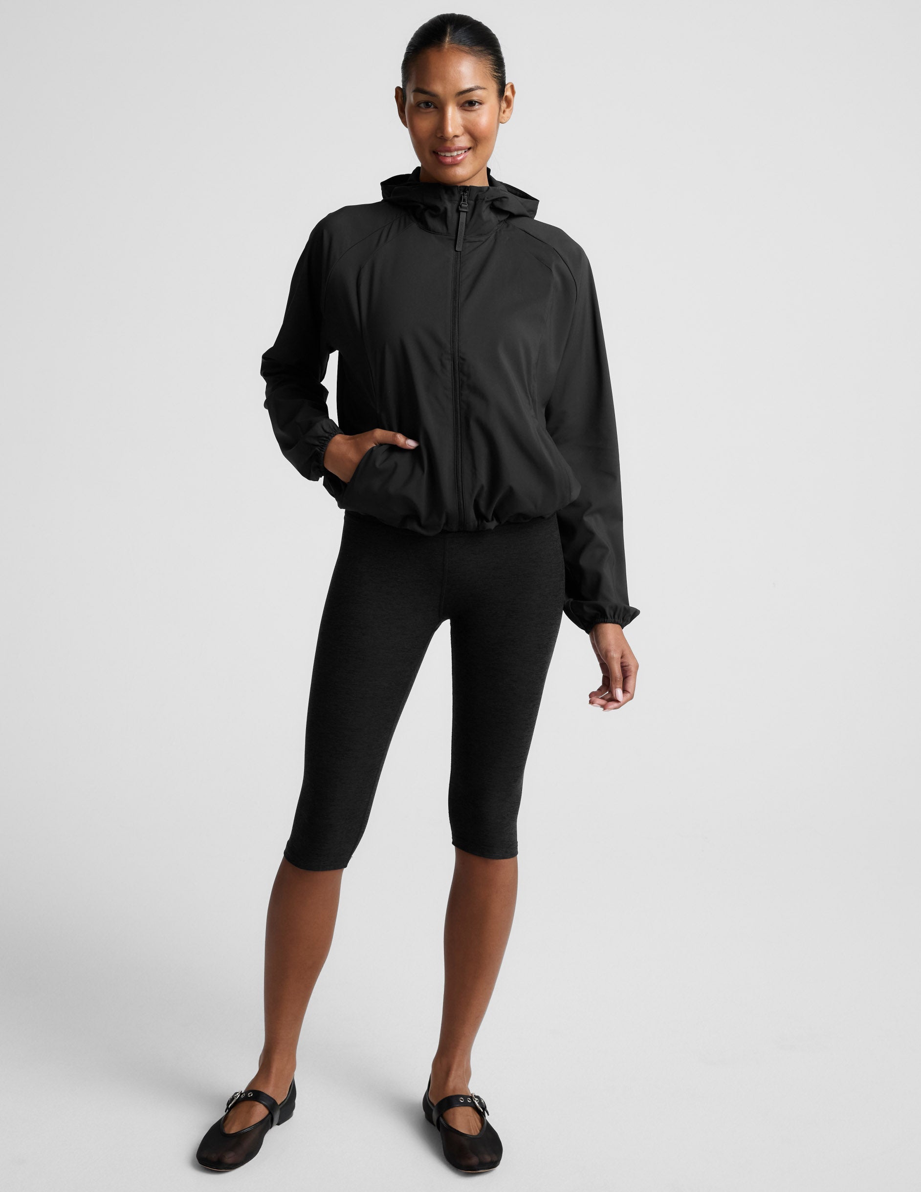 Beyond Yoga Cross Country Packable Jacket