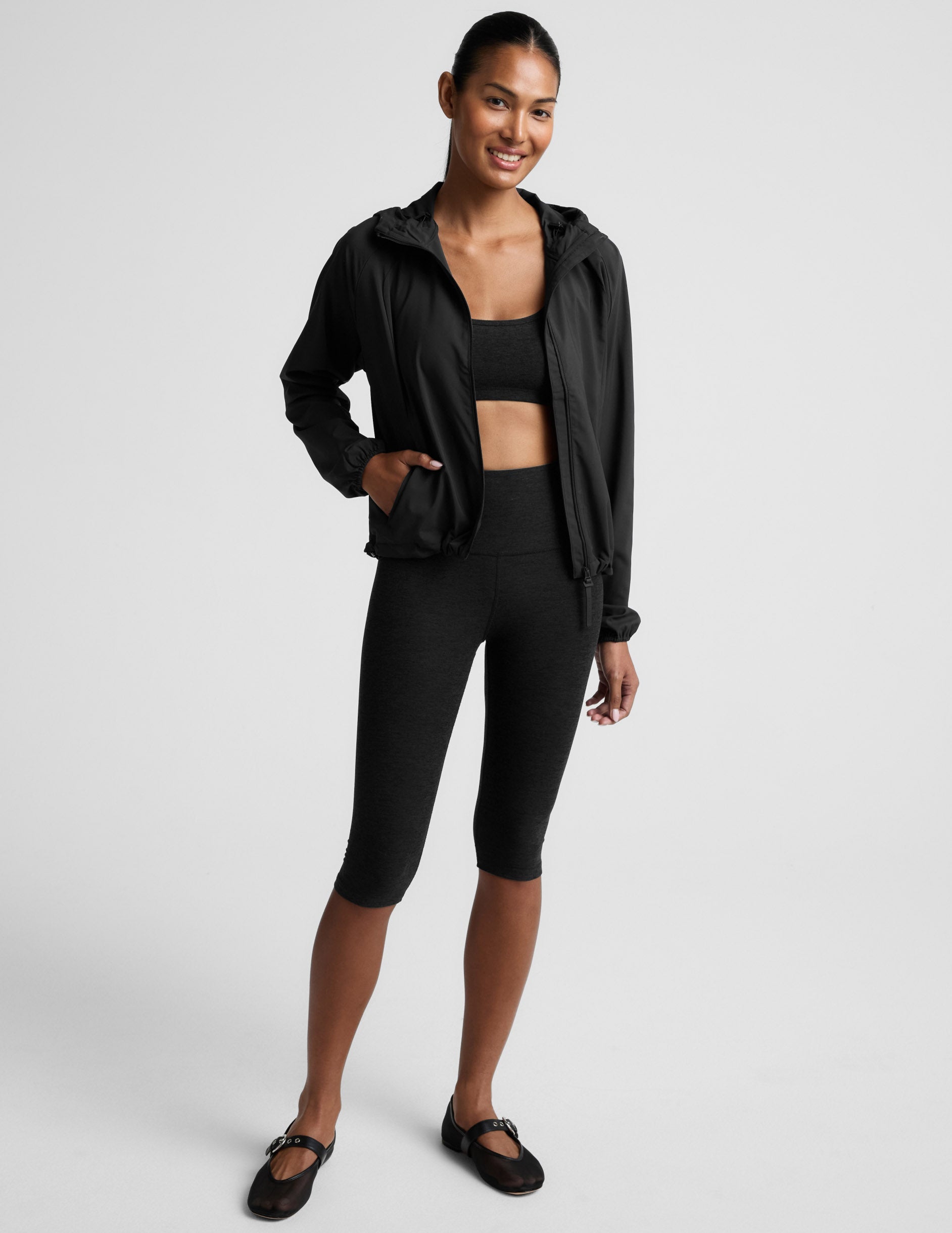 Beyond Yoga Cross Country Packable Jacket