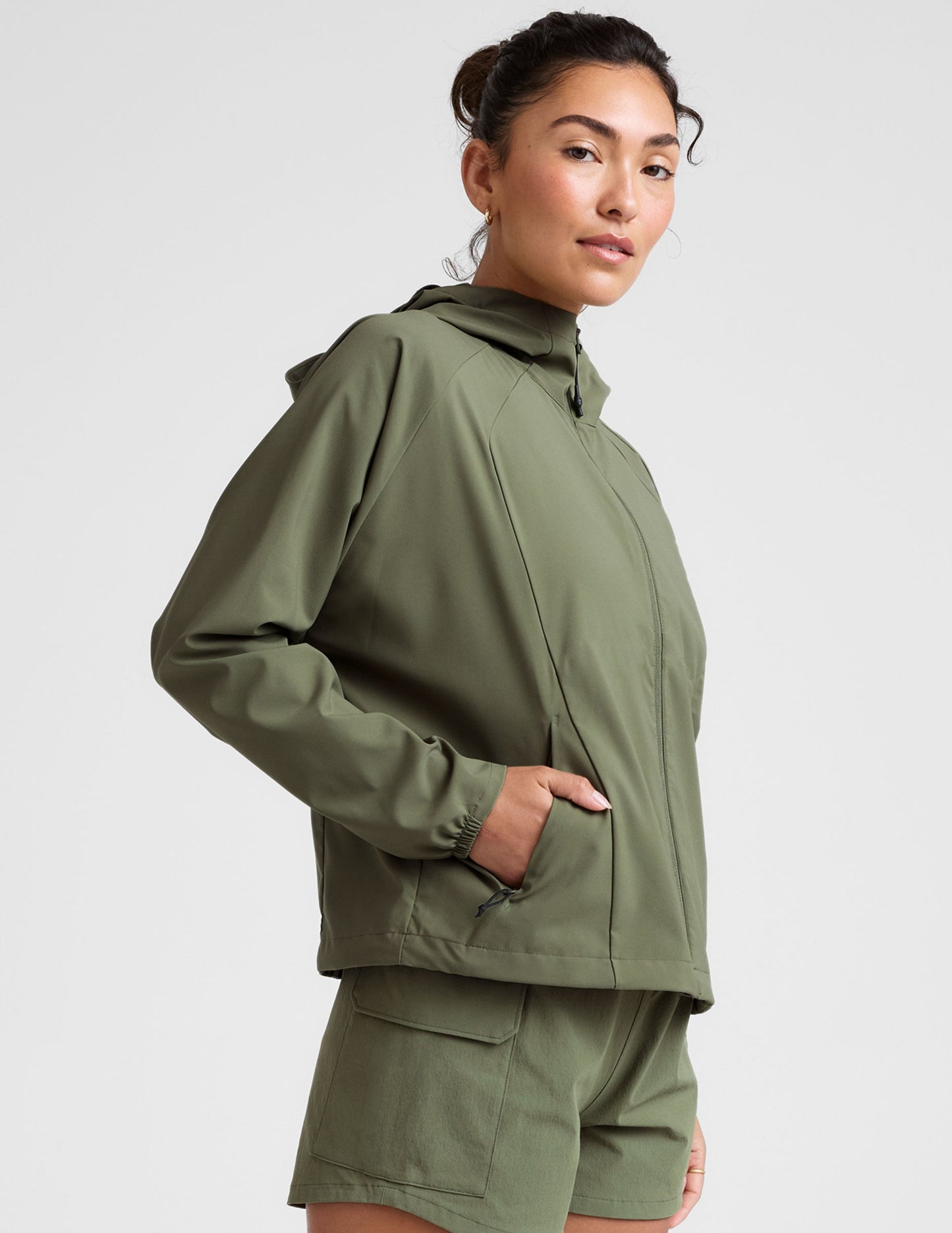 Beyond Yoga Cross Country Packable Jacket
