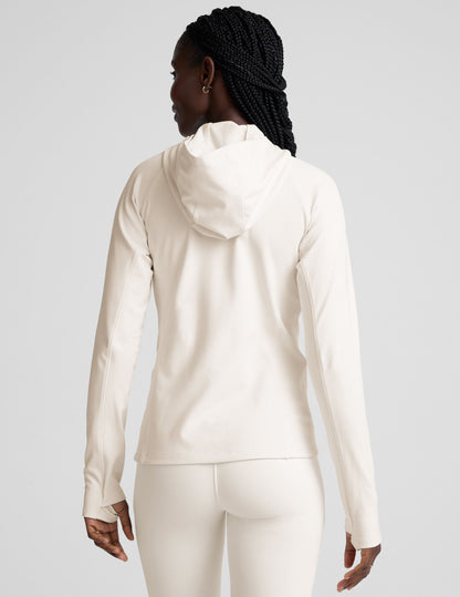 Beyond Yoga Pacer Fleece-Backed Full Zip Jacket