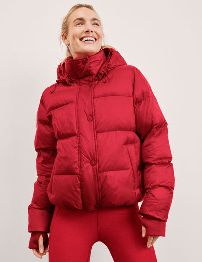 Beyond Yoga Big Cozy Hooded Puffer Jacket