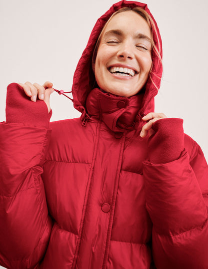 Beyond Yoga Big Cozy Hooded Puffer Jacket