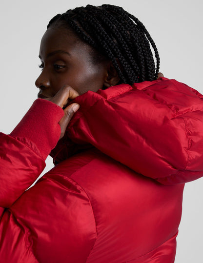 Beyond Yoga Big Cozy Hooded Puffer Jacket