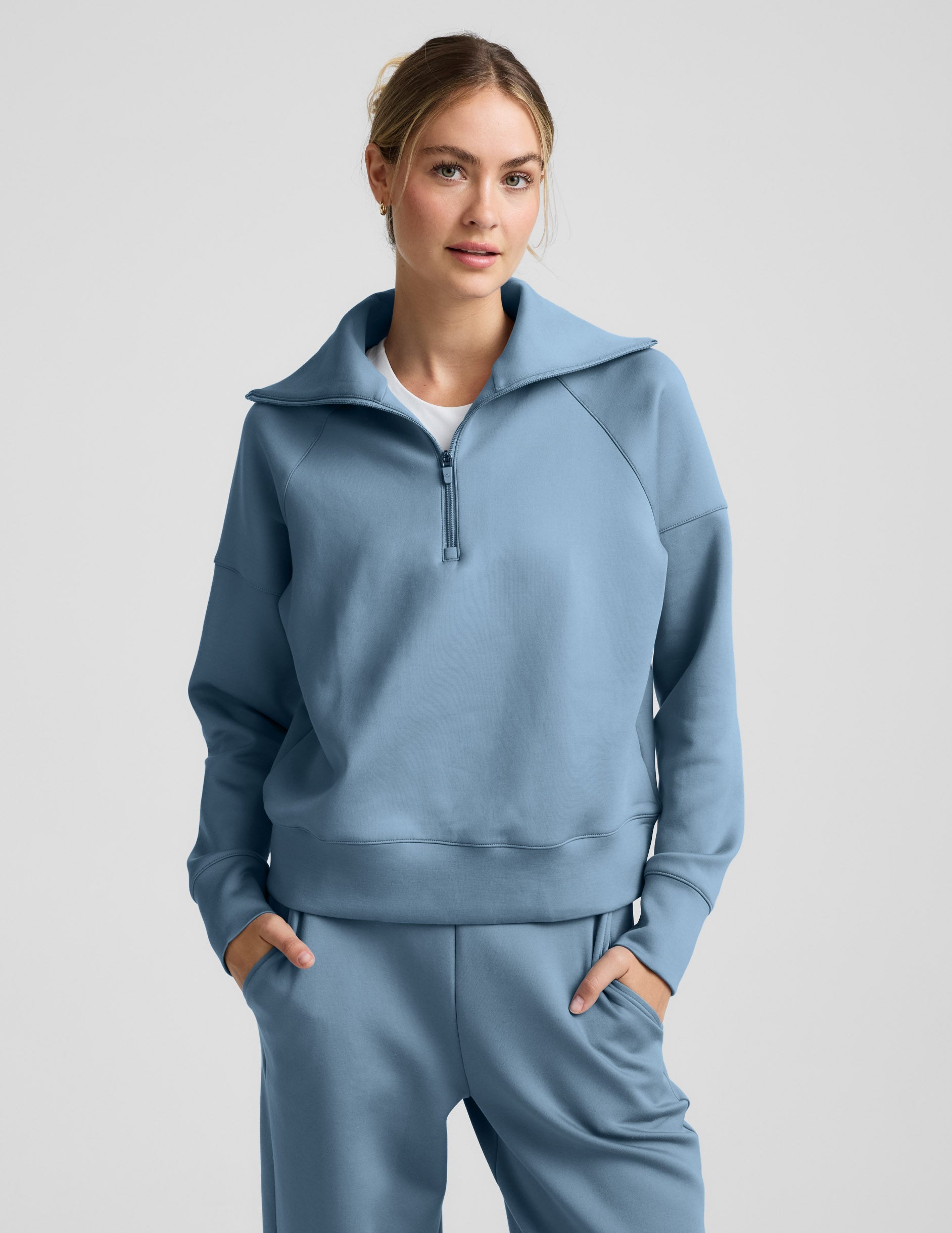 Beyond Yoga In the Flow 1/4 Zip Pullover