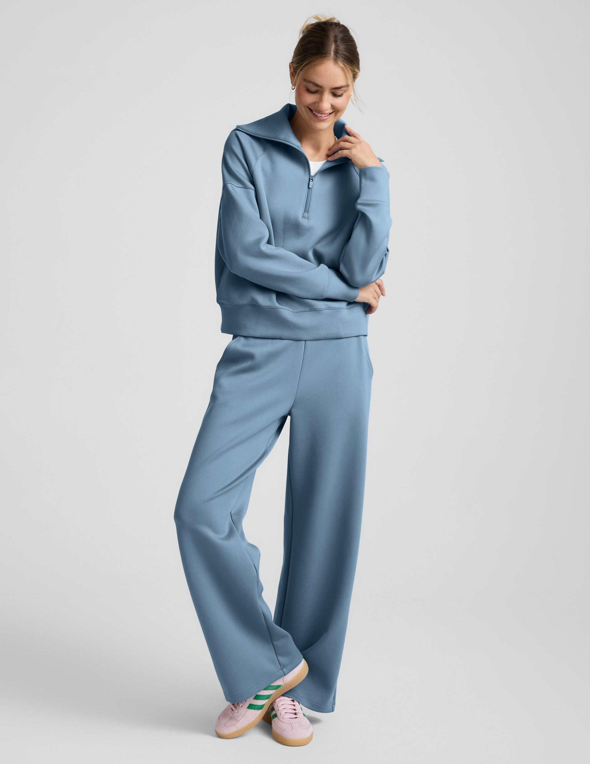 Beyond Yoga In the Flow 1/4 Zip Pullover