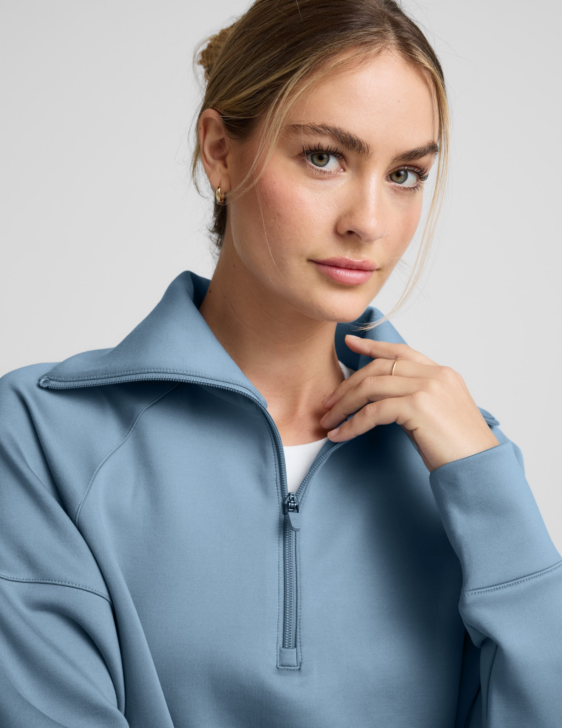 Beyond Yoga In the Flow 1/4 Zip Pullover