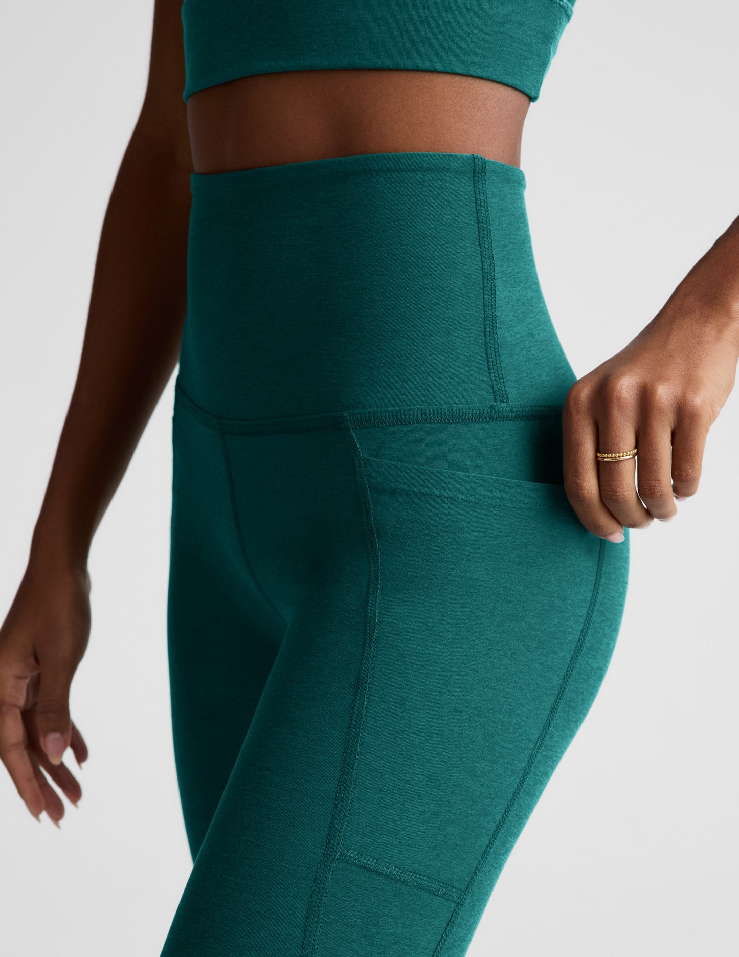 Beyond Yoga Spacedye Out Of Pocket High Waisted Midi Legging