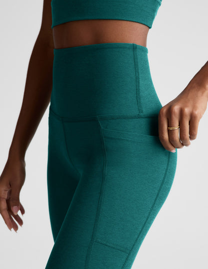 Beyond Yoga Spacedye Out Of Pocket High Waisted Midi Legging