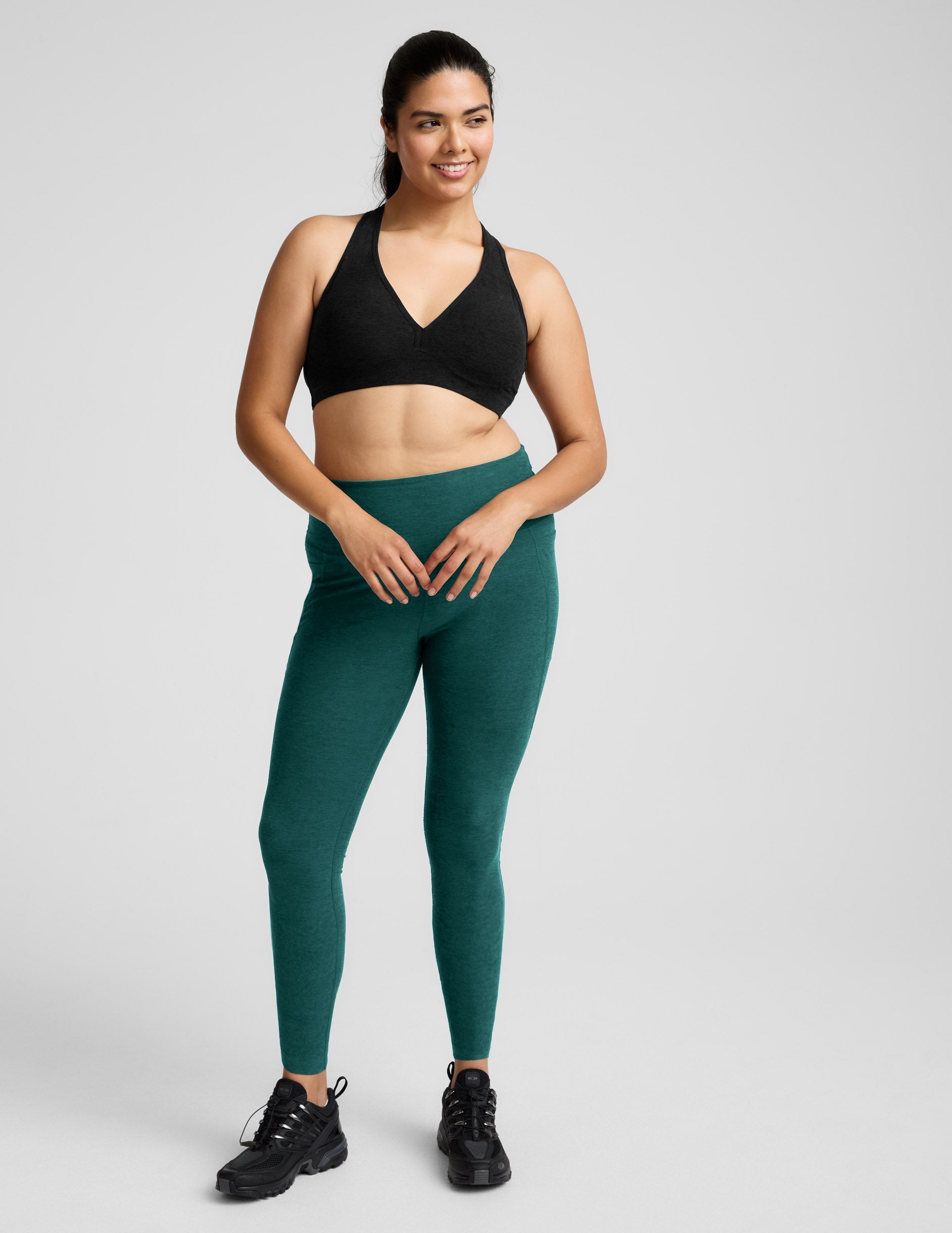 Beyond Yoga Spacedye Out Of Pocket High Waisted Midi Legging