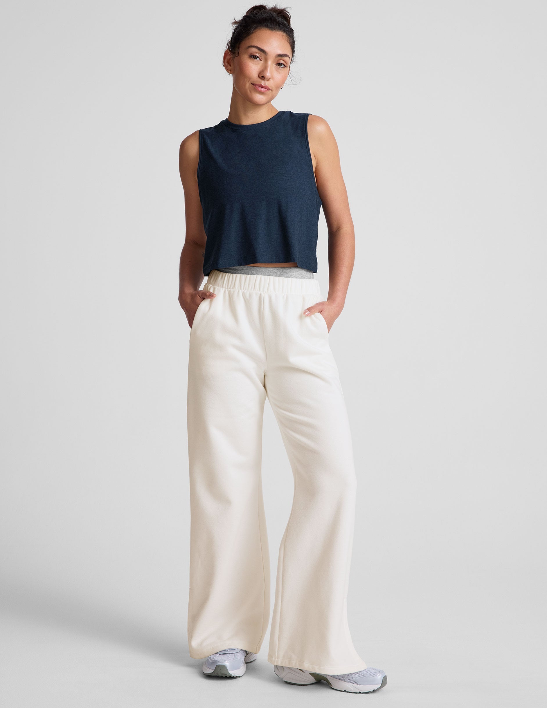 Beyond Yoga Featherweight Minimal Cropped Tank