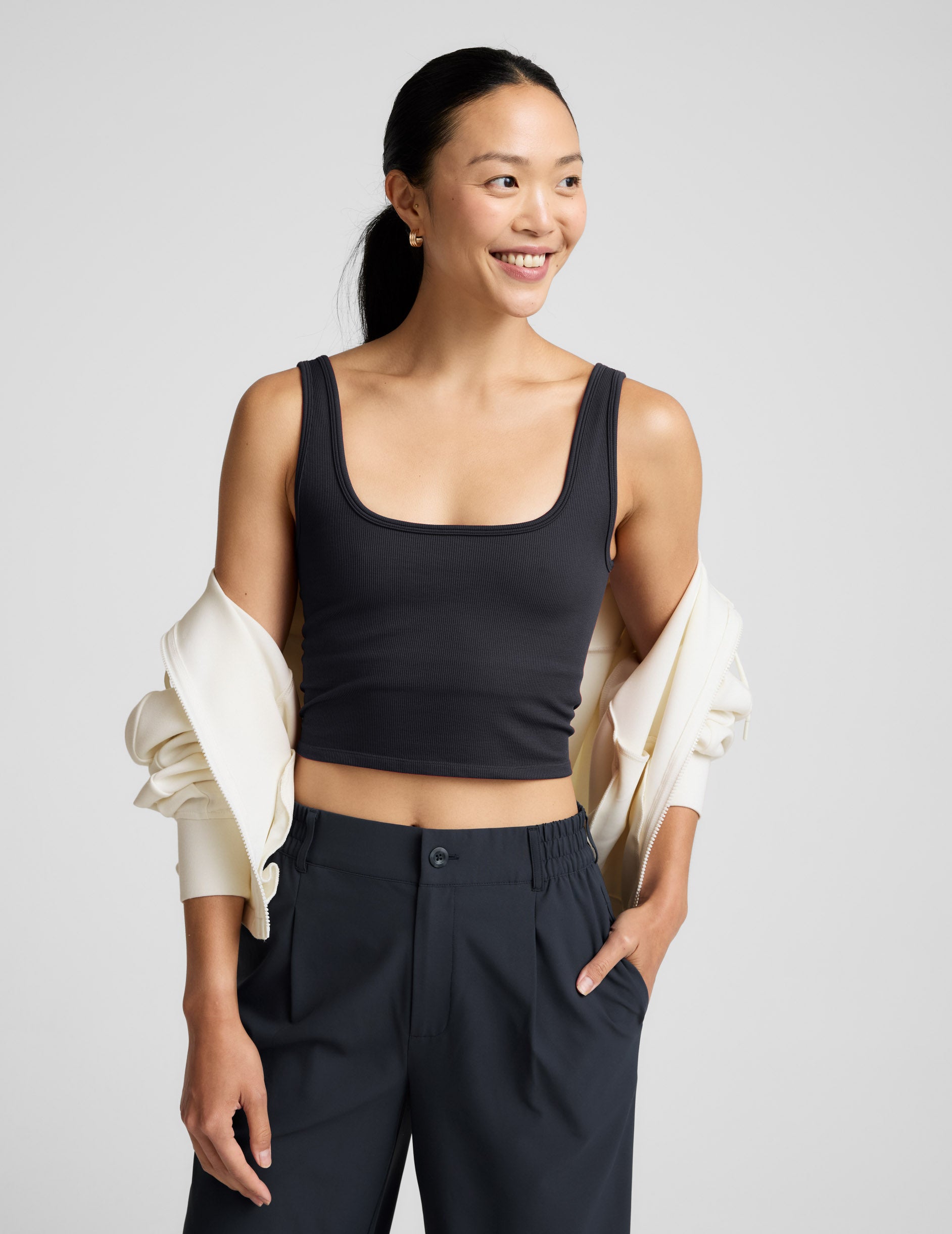 Beyond Yoga Keep It Cool Seamless Cropped Tank