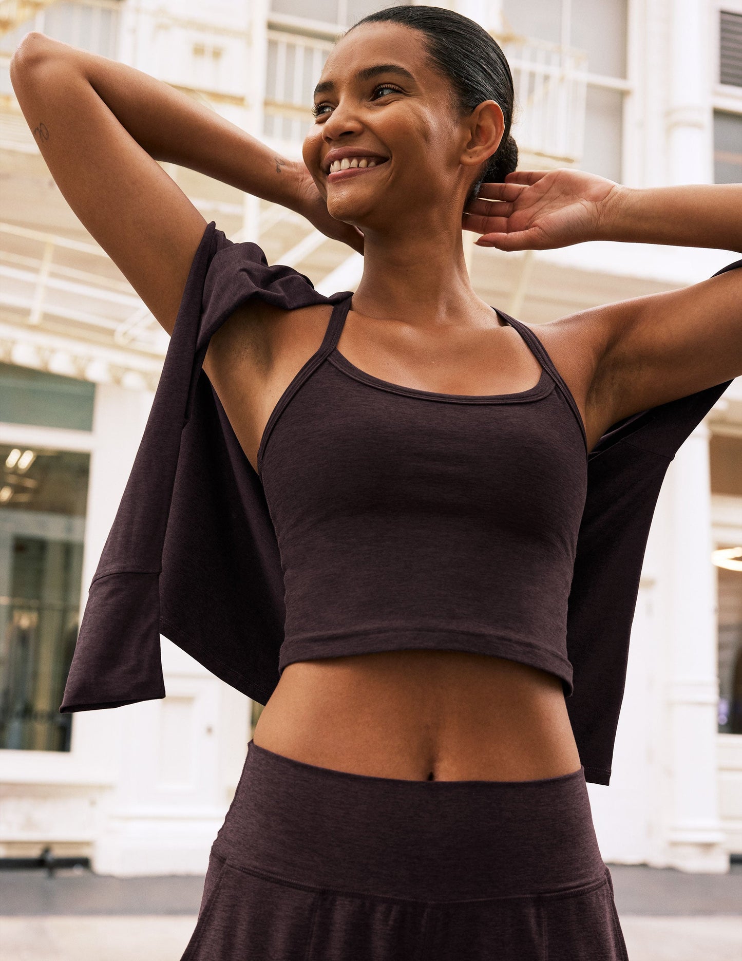 Beyond Yoga Spacedye Slim Racerback Cropped Tank