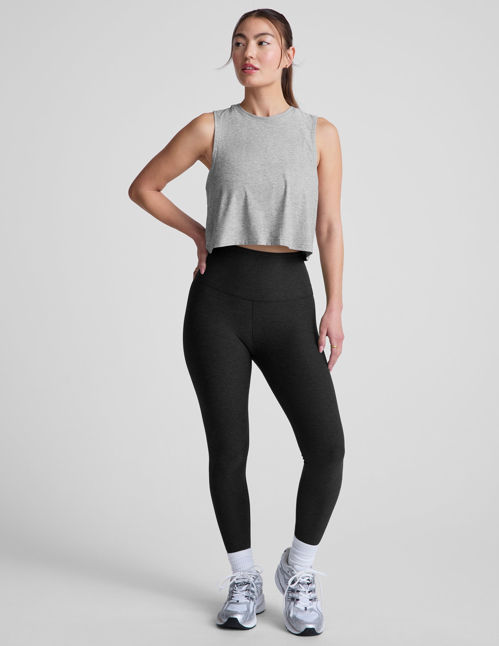 Beyond Yoga Featherweight Minimal Cropped Tank