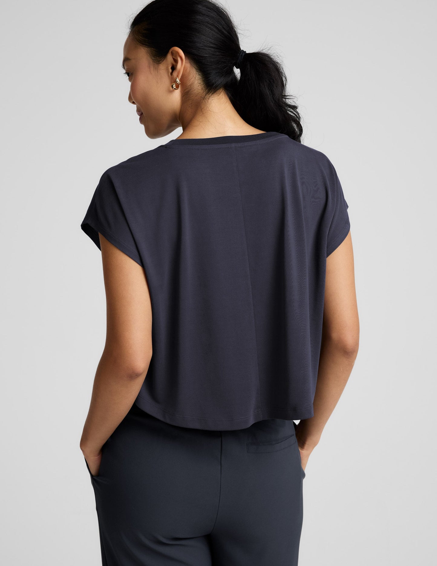 Beyond Yoga Studio Luxe Cropped Tee