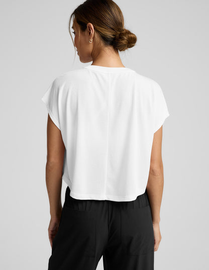 Beyond Yoga Studio Luxe Cropped Tee