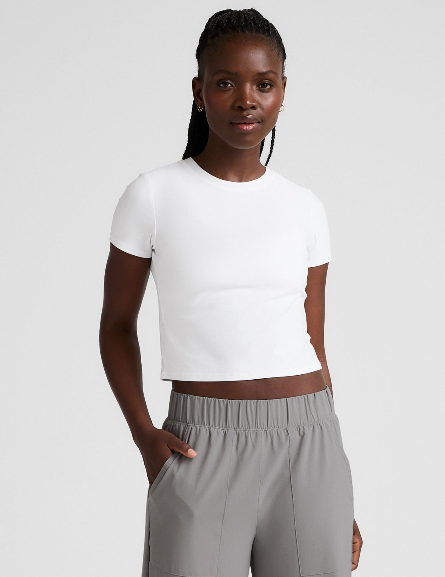 Beyond Yoga Featherweight Cropped Tee