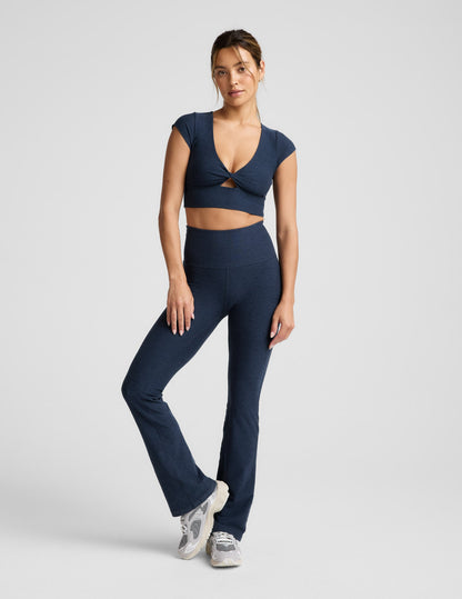 Beyond Yoga Spacedye Get It Twisted Cropped Tee