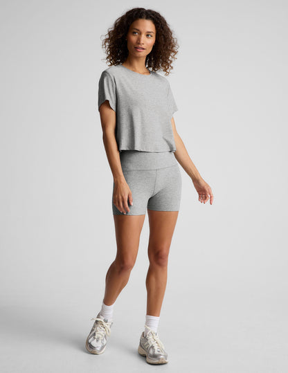 Beyond Yoga Featherweight Supreme Cropped Tee